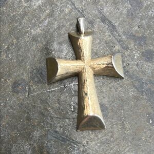 VTG Avon Bronze Cross Pendant